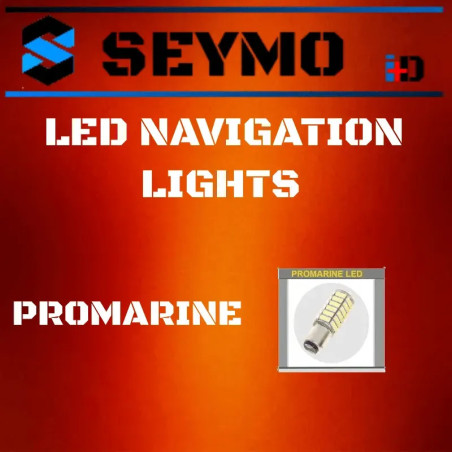 Port, starboard, range and top navigation lights