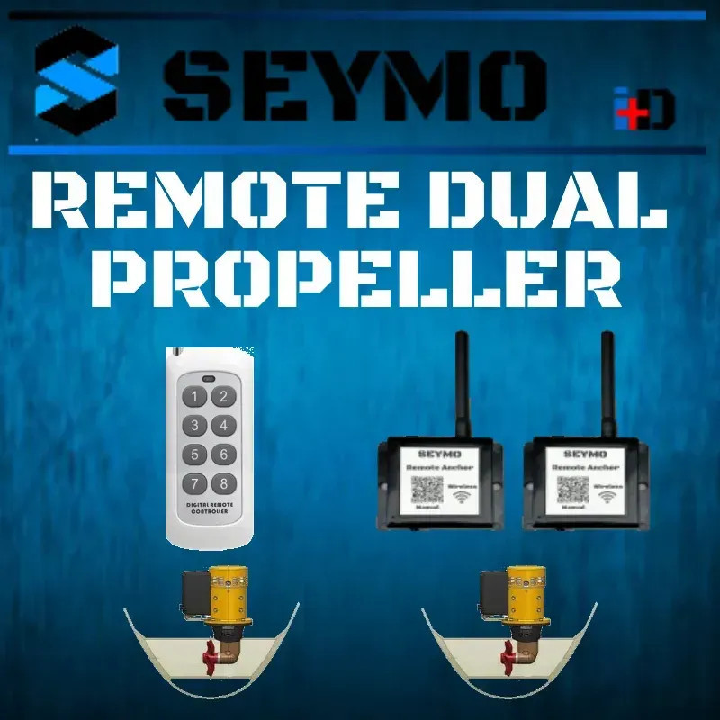 Remote control for bow and stern thrusters