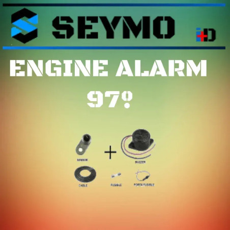 Engine temperature alarm