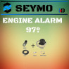 Engine temperature alarm