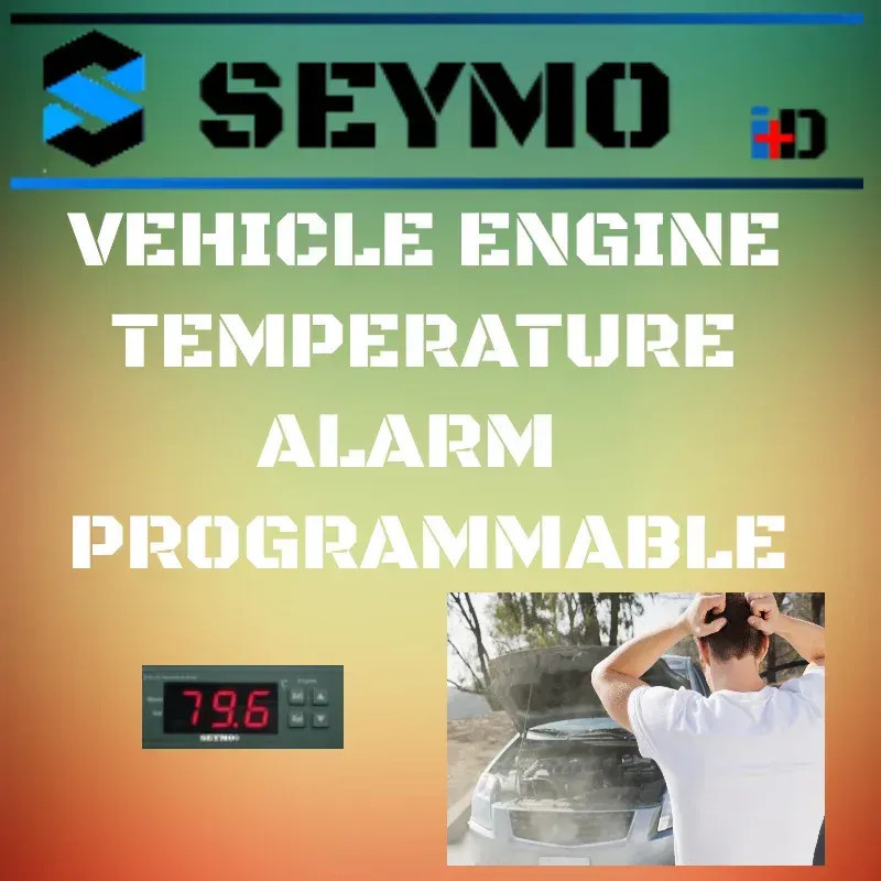 Programmable engine temperature alarm