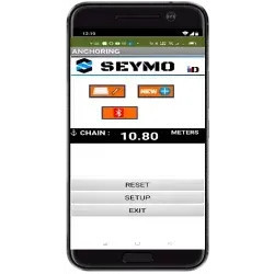 Remote control windlass + chain counter